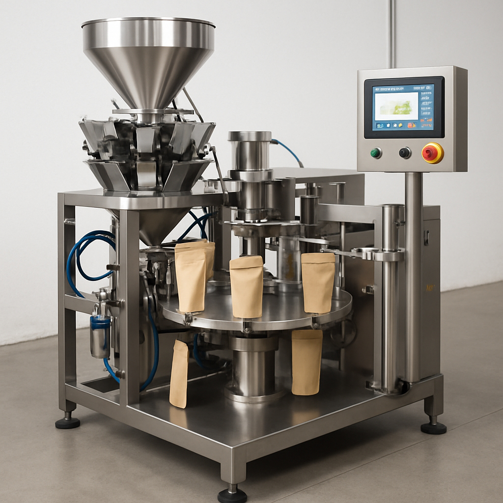 Maquina de envasado comestibles