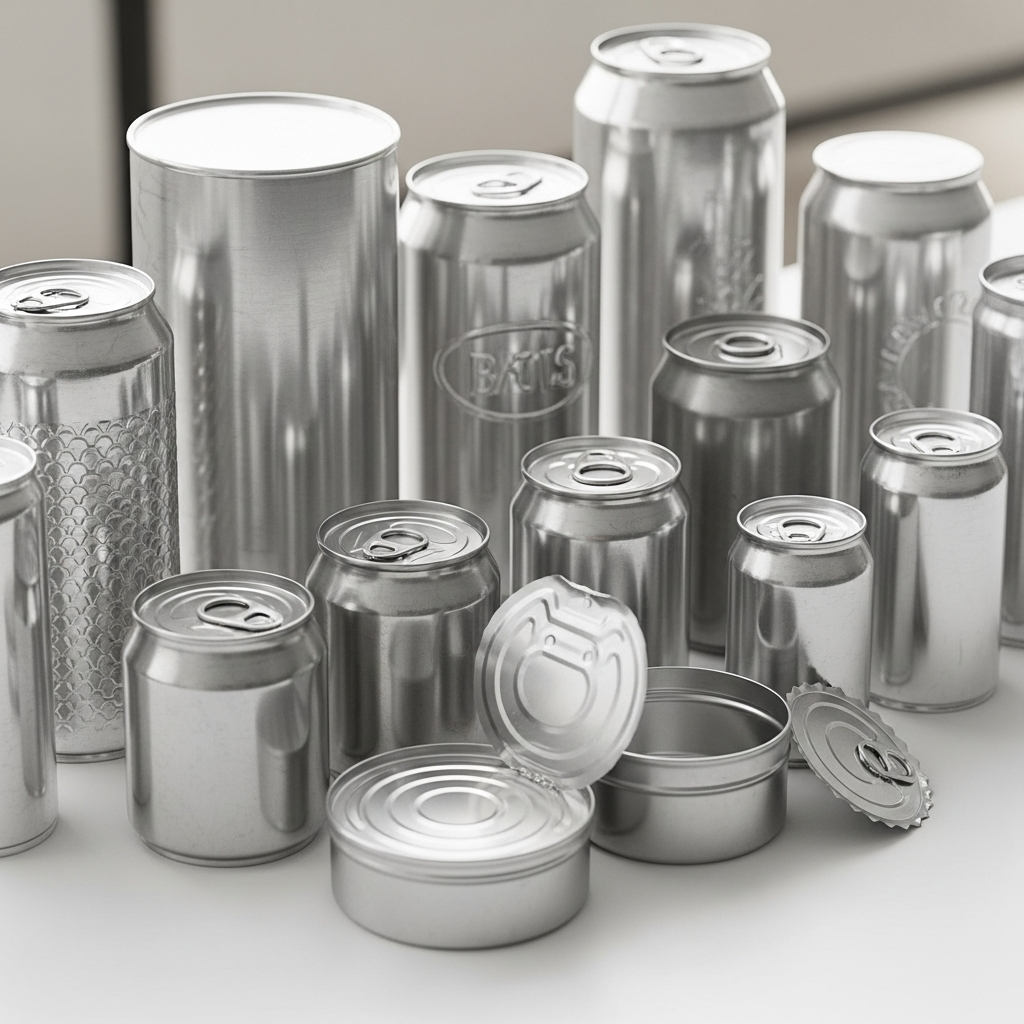 Envases de Aluminio tipo lata